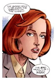 Agentica Dana Scully u stripu